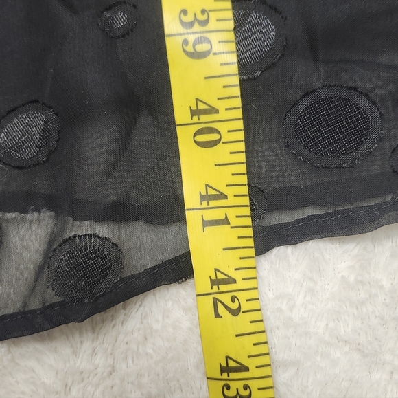 NWT NY Collection A-Line Dress Women’s Small Black Polka Dot Short Sleeve Lined - Picture 13 of 13